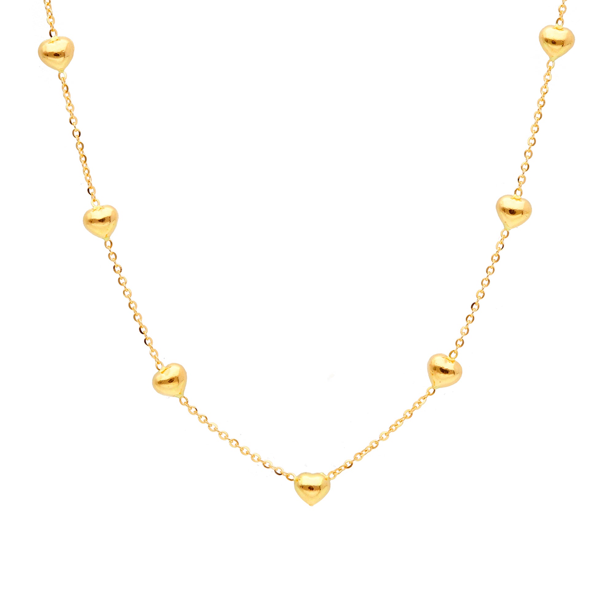 Just Gold Hearts