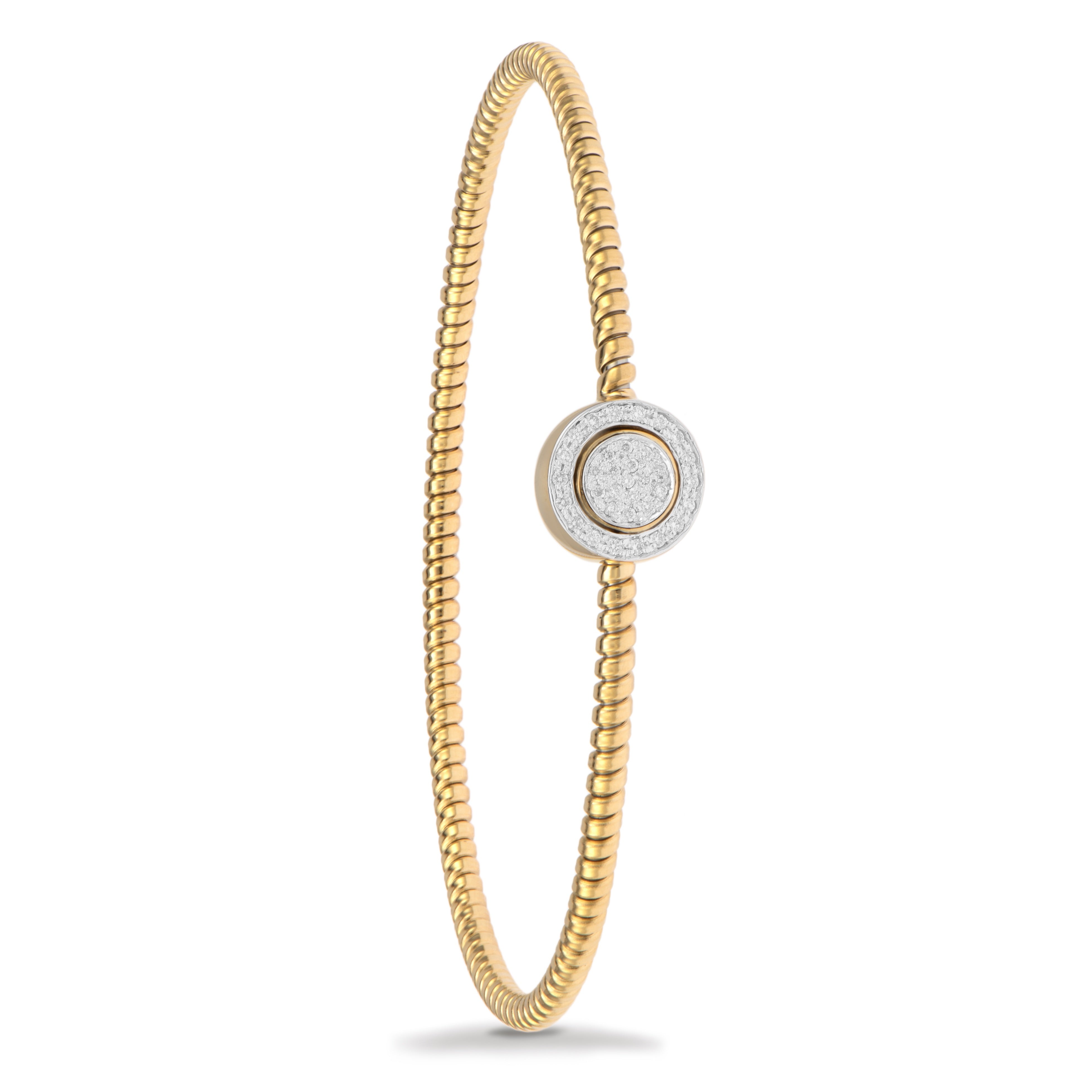 Esclava Stack Round Pave