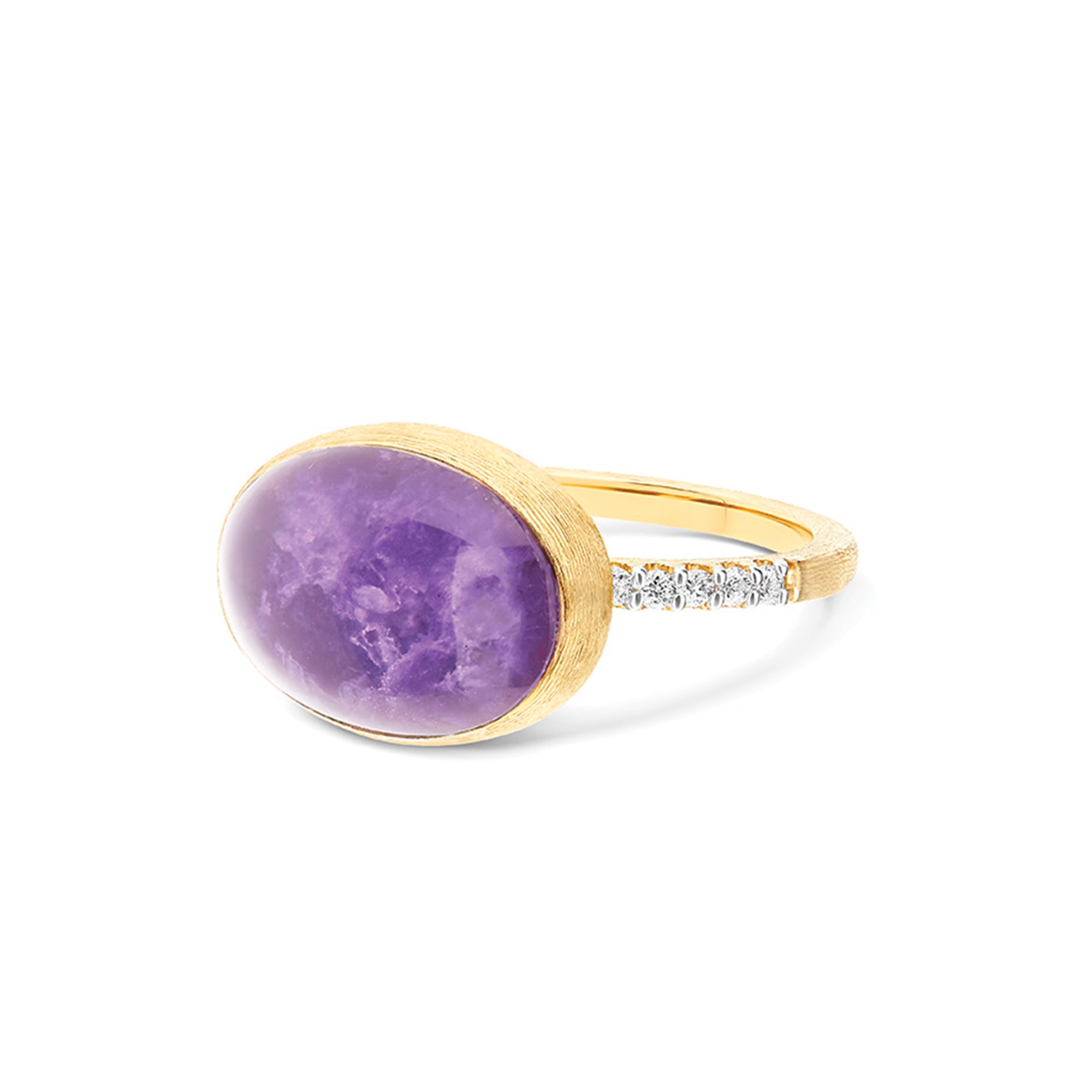 Anillo Boule Lepidolite