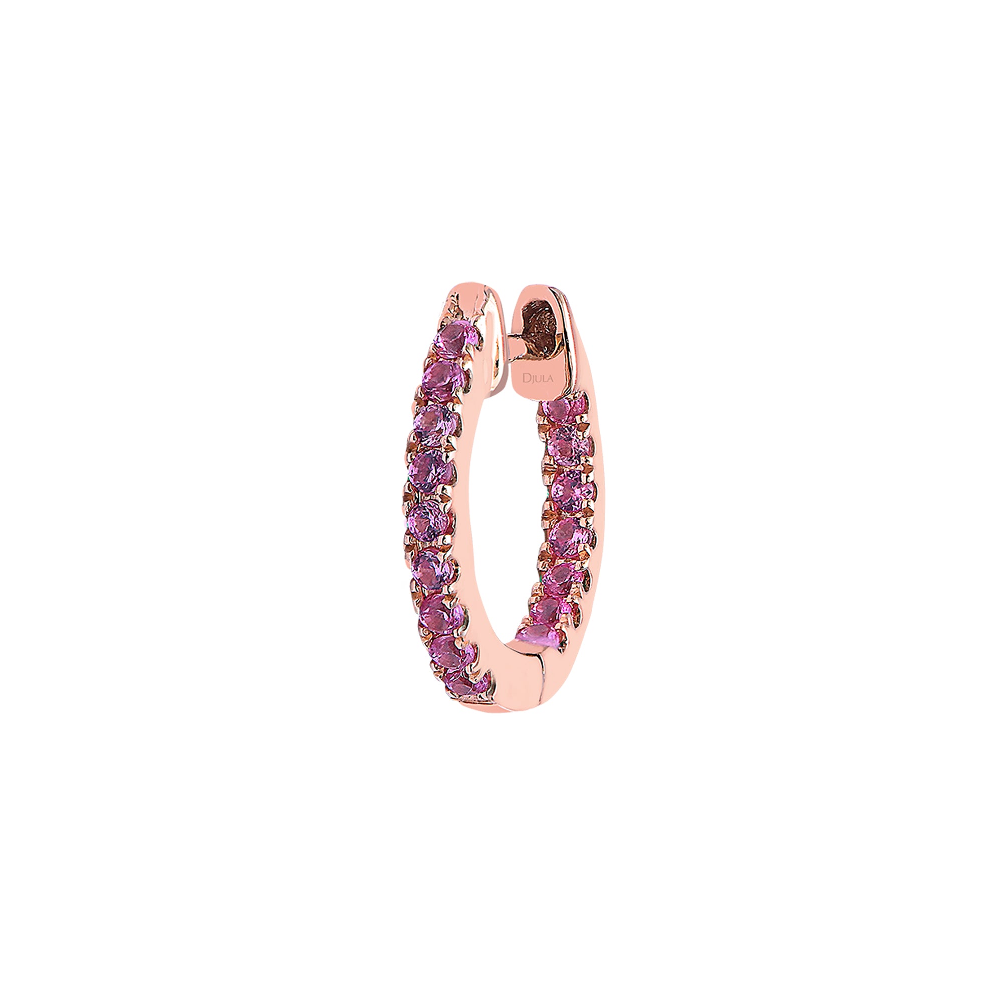 Hoop Záfiro Rosa
