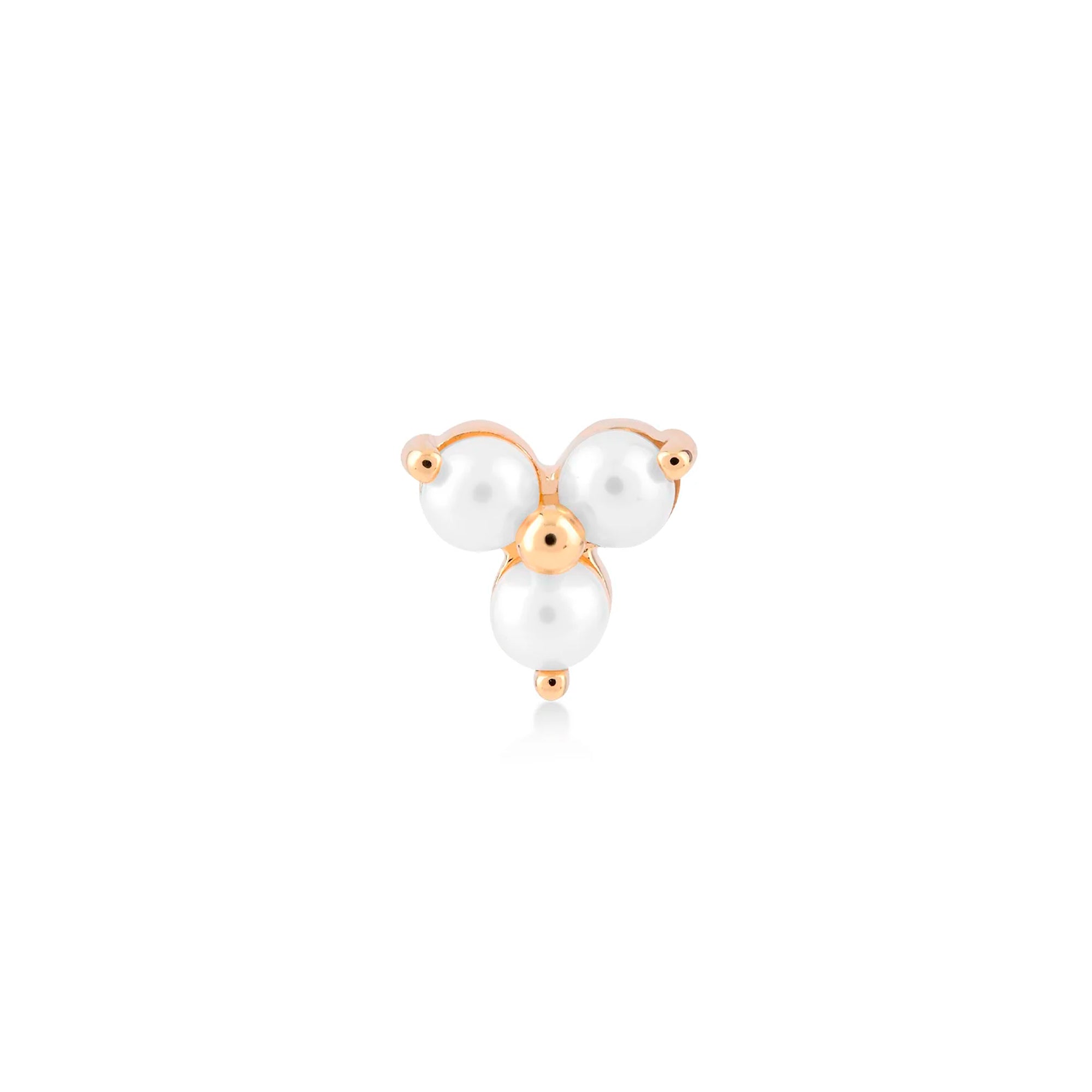 Piercing Triple Perlas