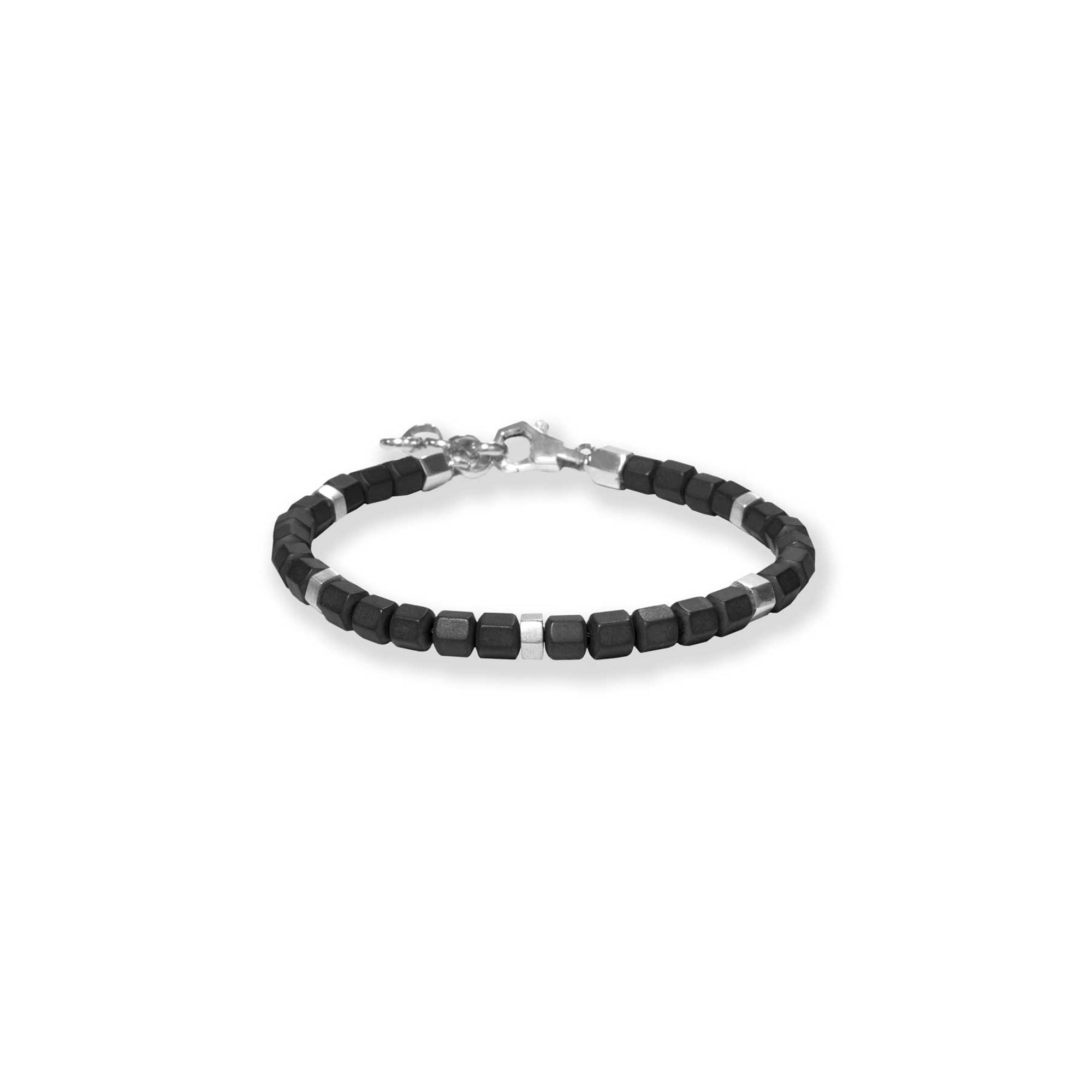 Pulsera Hematite Gris