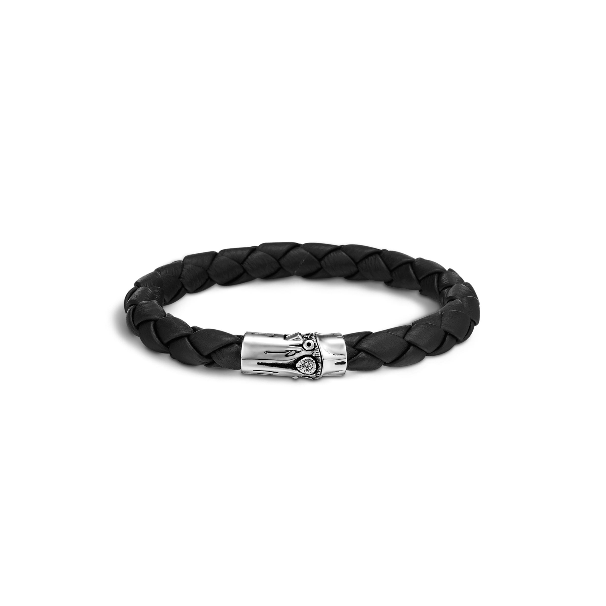Bamboo Silver Y Leather